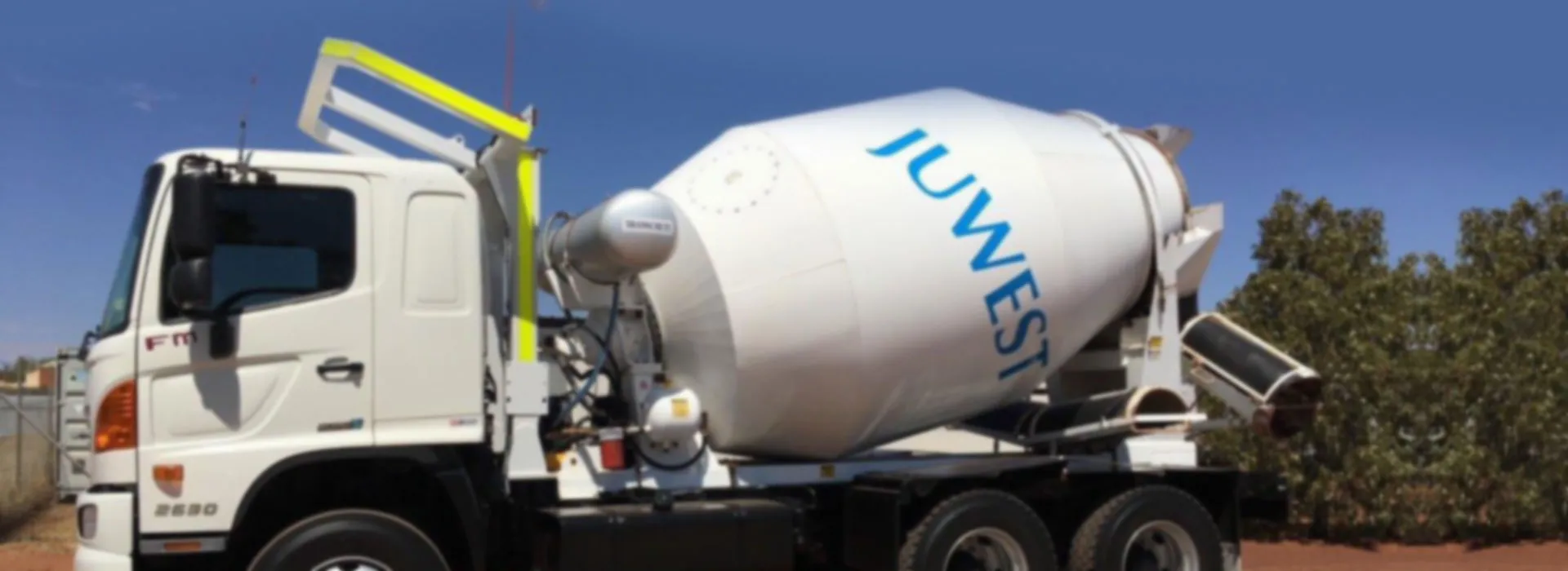 Juwest concrete agitator truck